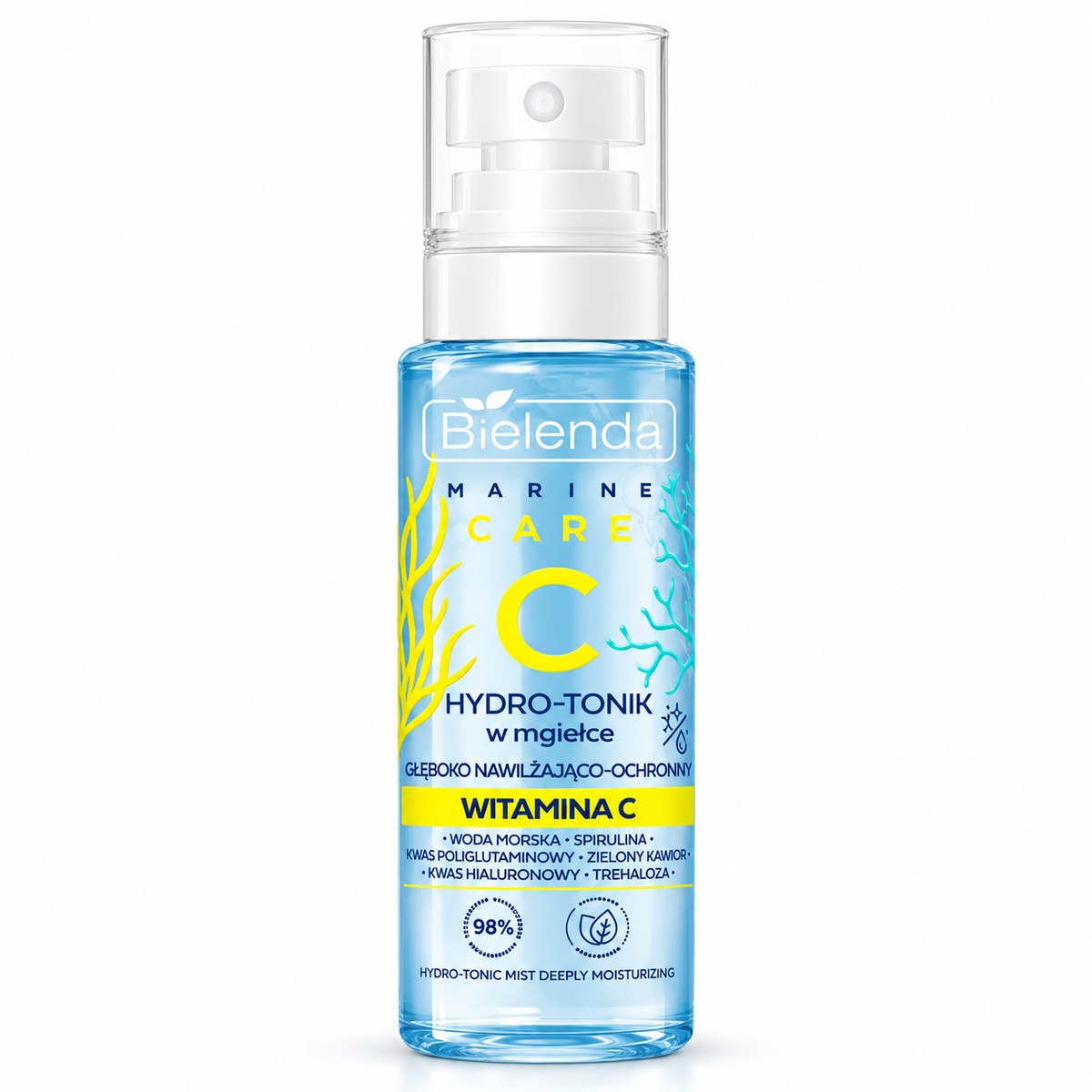 Bielenda C Marine Care Moisturizing Hydro-Toner Mist, 100 ml | Bielenda C Marine Care – nawilżający hydro-tonik w mgiełce, 100 ml