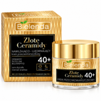 Bielenda Golden Ceramides 40+ Moisturizing Firming Cream, 50 ml | Bielenda Złote Ceramidy 40+ – nawilżająco-ujędrniający krem, 50 ml