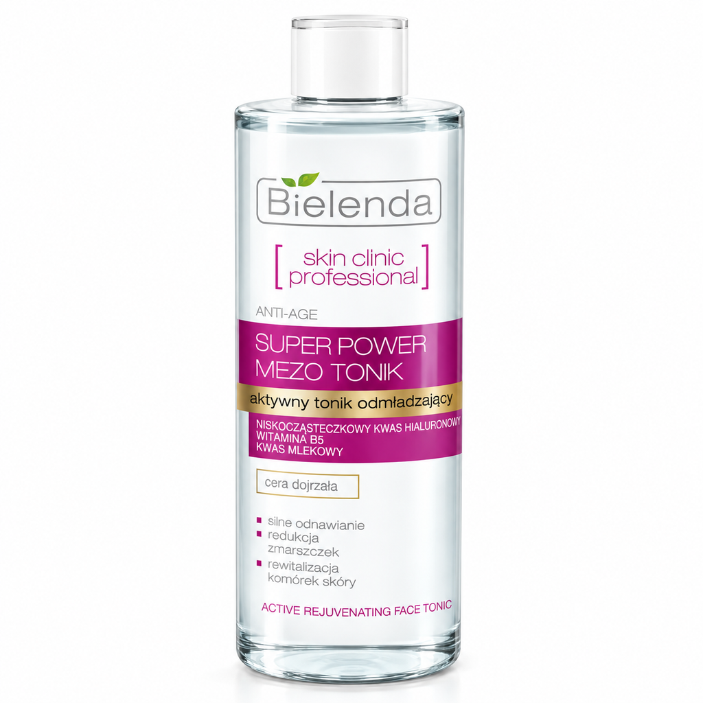 Bielenda Skin Clinic Professional Rejuvenating Face Toner, 200 ml | Bielenda Skin Clinic Professional – aktywny tonik odmładzający, 200 ml