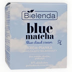 Bielenda Blue Matcha cream packaging with blue and white design