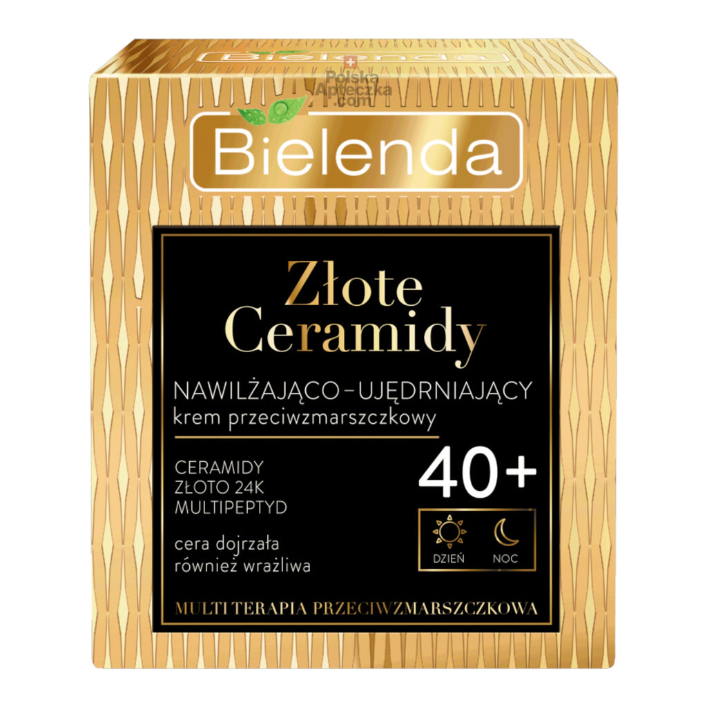 Bielenda Golden Ceramides 40+ Anti-Wrinkle Day & Night Cream 50ml box
