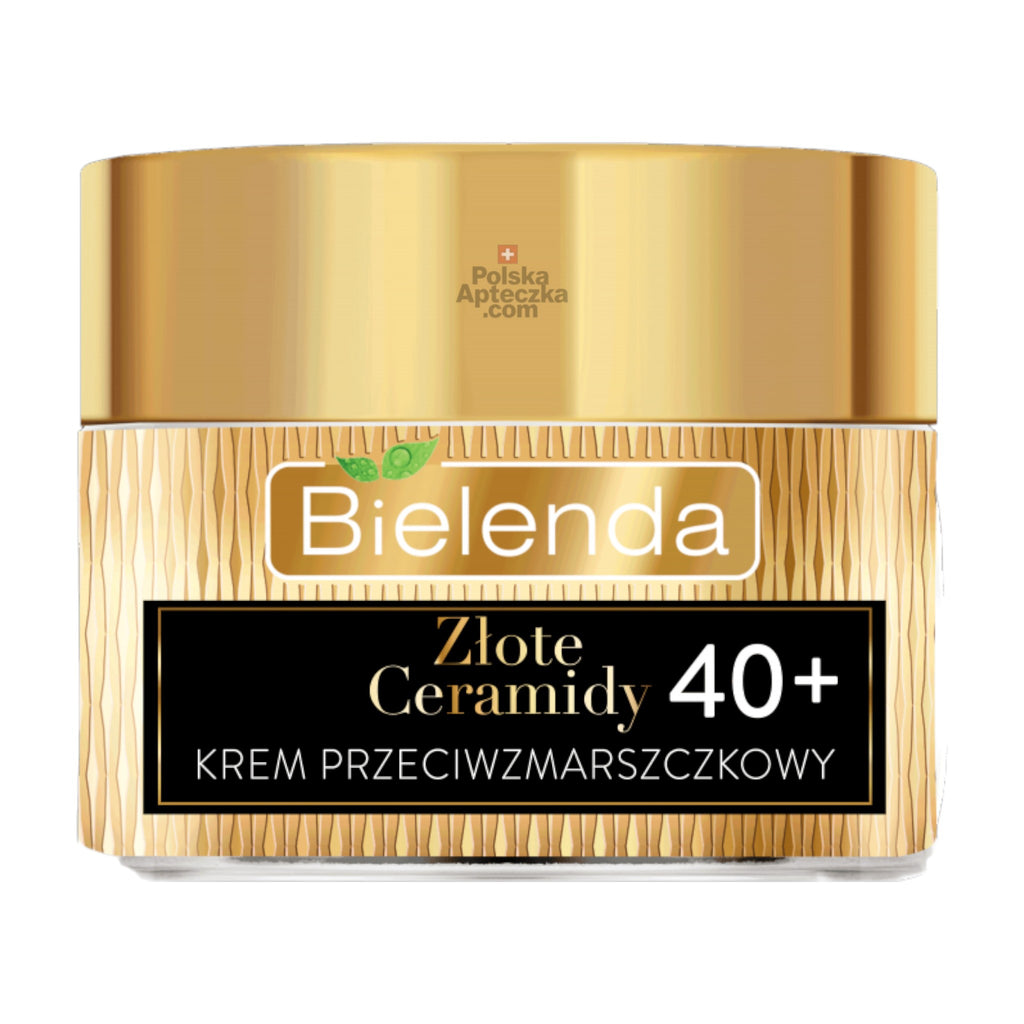 Bielenda Golden Ceramides 40+ Anti-Wrinkle Day & Night Cream 50ml jar