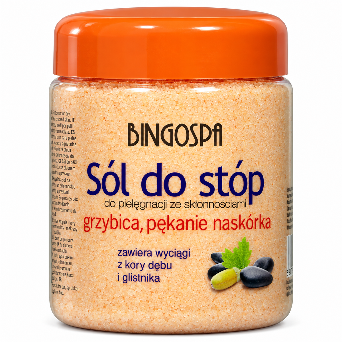 BingoSpa Foot Soak for Dry & Cracked Skin, 550 g | BingoSpa – Sól do stóp z suchym i pękającym naskórkiem, 550 g