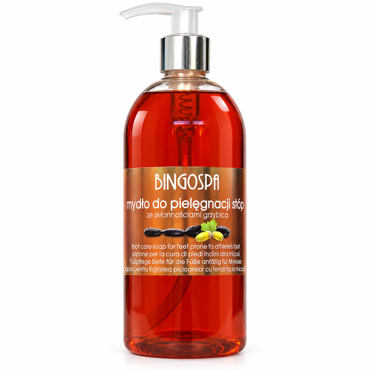 BingoSpa Foot Cleansing Soap, 500 ml | BingoSpa – Mydło do pielęgnacji i oczyszczania stóp, 500 ml