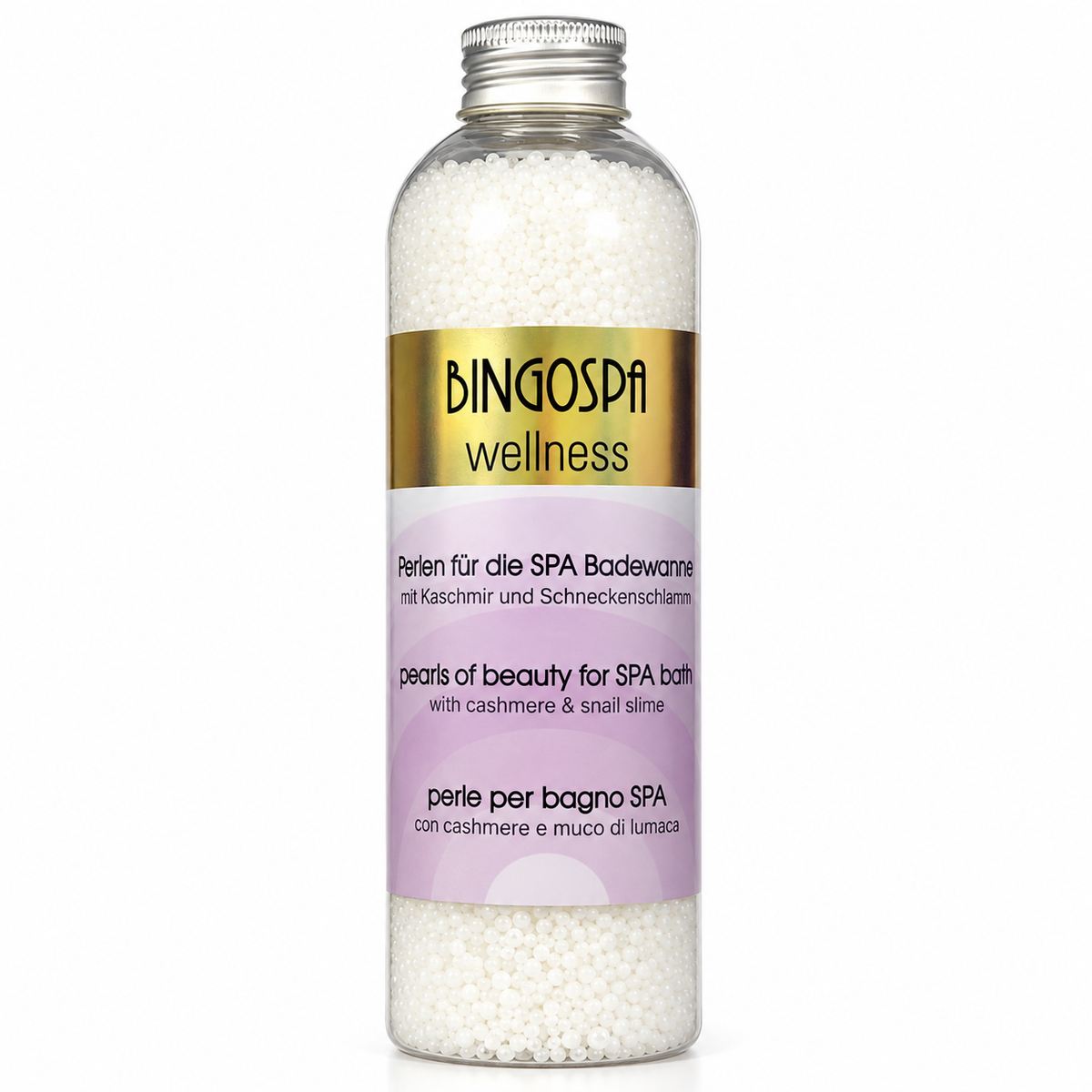 BingoSpa Cashmere Bath Pearls, 230 g | BingoSpa – Perełki do kąpieli z kaszmirem, 230 g