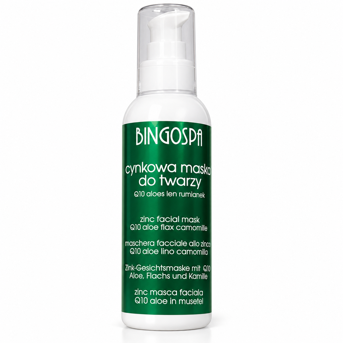 BingoSpa Zinc Facial Mask, 150 g | BingoSpa – Cynkowa maska do twarzy, 150 g