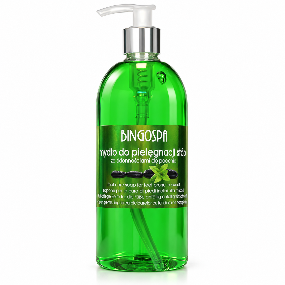 BingoSpa Refreshing Foot Soap for Perspiration-Prone Feet, 500 ml | BingoSpa – Mydło do stóp ze skłonnością do pocenia, 500 ml