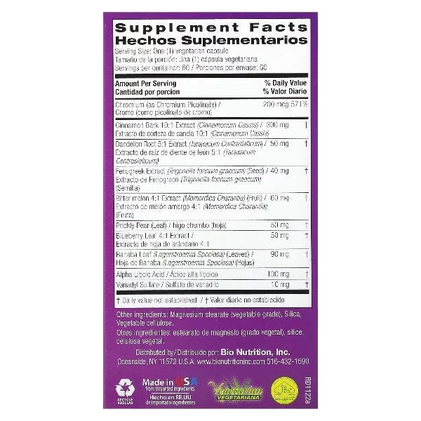 Blood Sugar Wellness, 60 capsules - Apteczka | Proton Nutrition