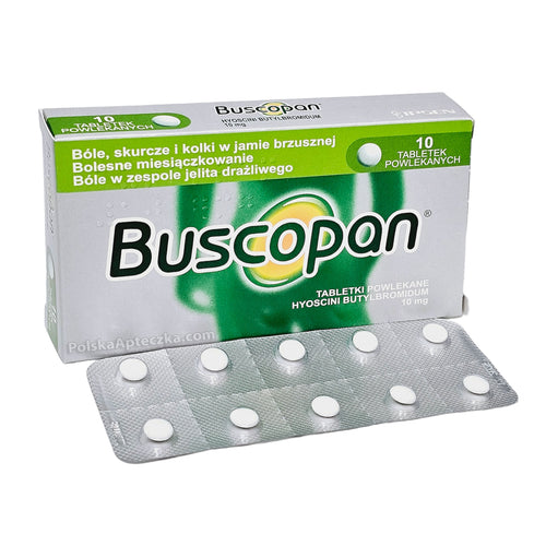 Buscopan 10 tabletek