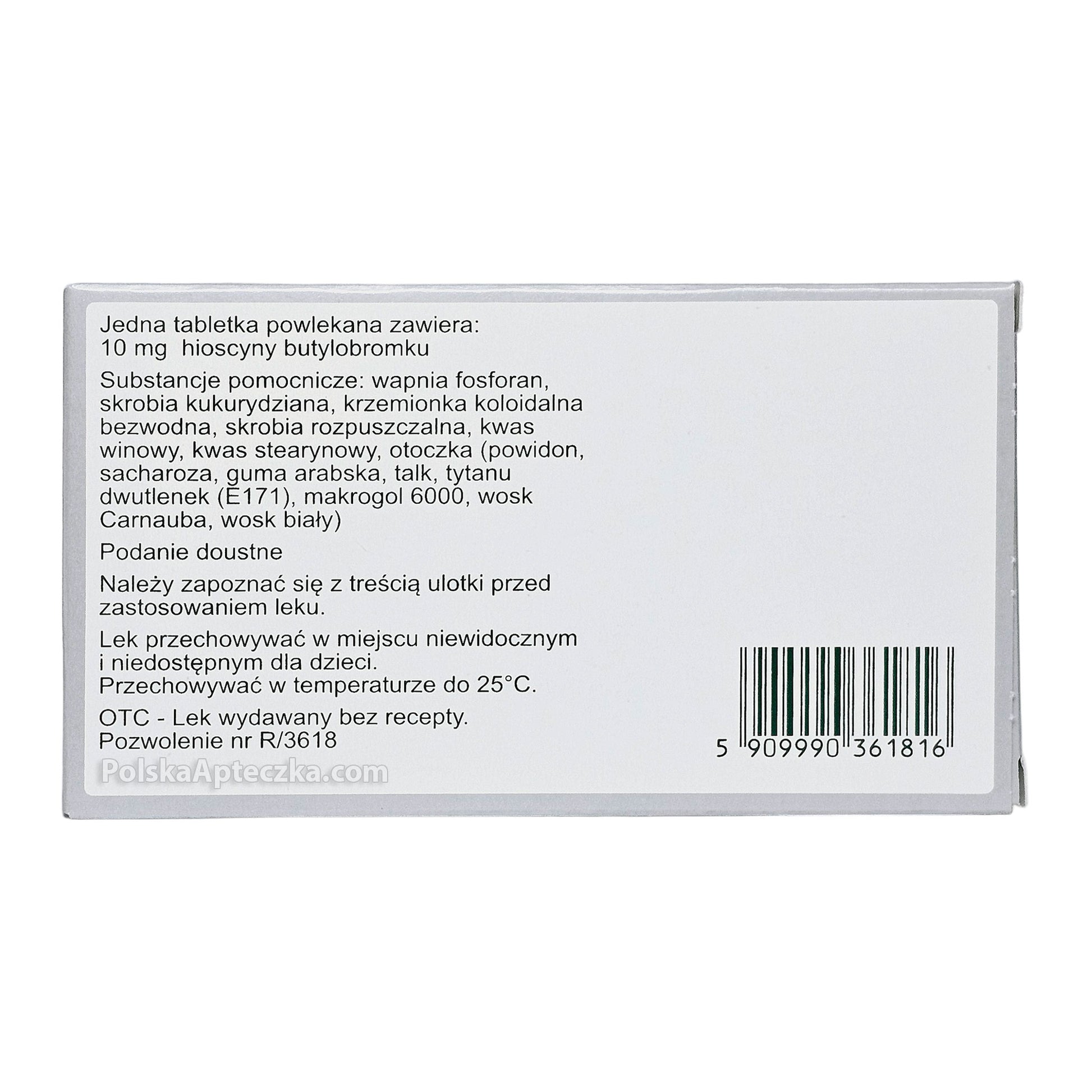 Buscopan 10 tabletek