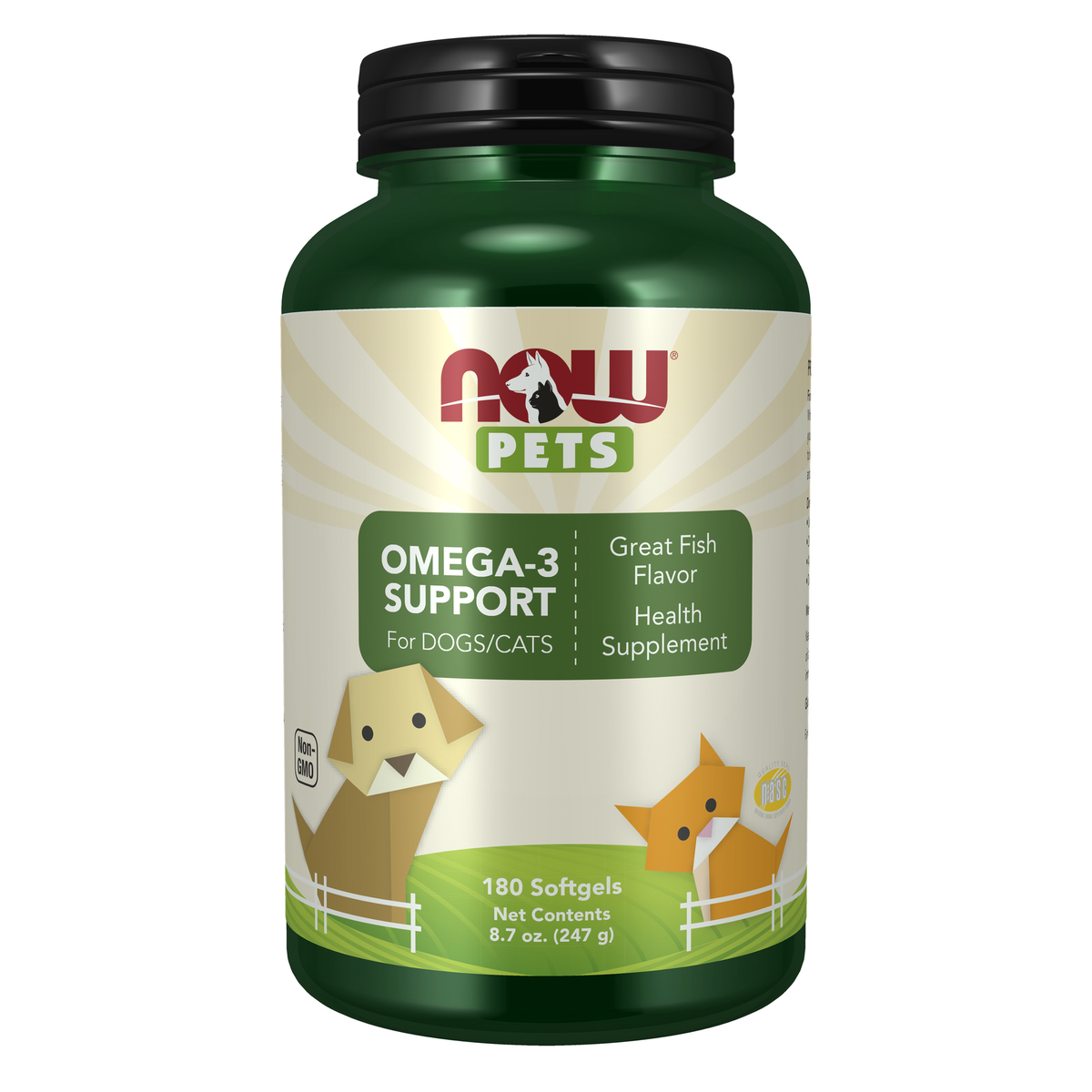 NOW Foods Omega 3 - 180 Softgels / Omega 3 - 180 kapsułek miękkich