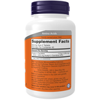NOW Foods Acetyl-L-Carnitine 750 mg - 90 Tablets – Label details / Etykieta producenta