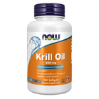 NOW Foods Krill Oil 500 mg - 120 Softgels / olej z kryla 500 mg - 120 kapsułek miękkich