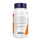 NOW Foods Vitamin E-400 With Mixed Tocopherols - 100 Softgels – Left label / Etykieta producenta