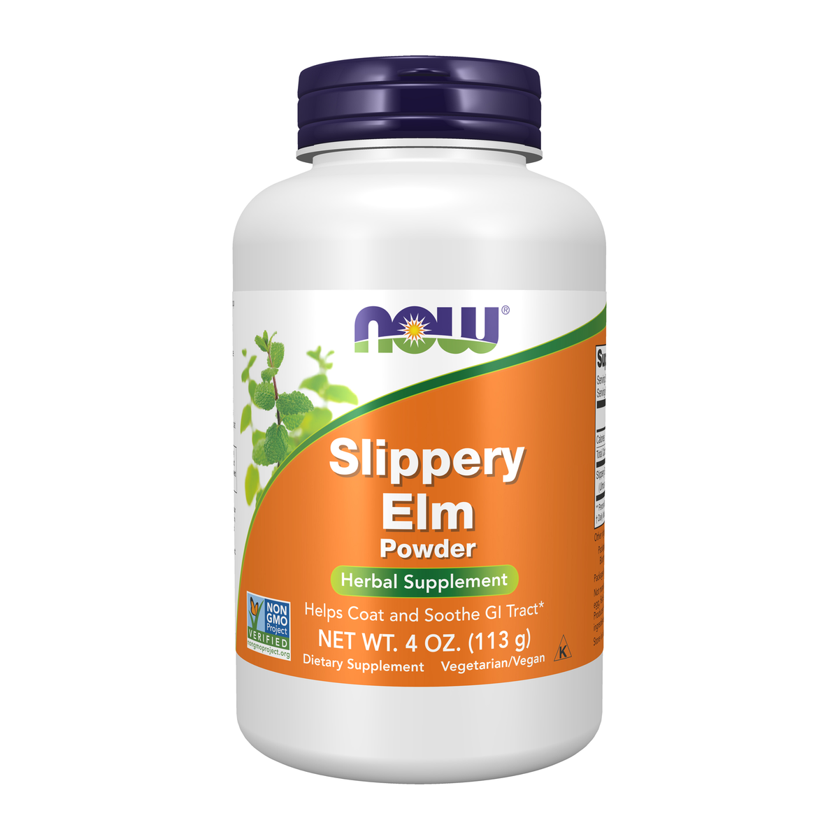 NOW Foods Slippery Elm Powder - 4 oz. / Slippery Elm proszek - 4 oz.