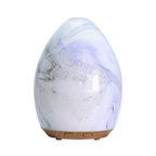 NOW Foods Ultrasonic Glass Swirl USB Oil Diffuser / Ultrasonic szkło Swirl USB olejek Diffuser