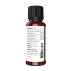 NOW Foods Spiced Cider Fall Oil Blend - 1 fl. oz. – Right label / Etykieta producenta