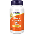 NOW Foods Black Currant Oil 500 mg - 100 Softgels / czarny Currant olejek 500 mg - 100 kapsułek miękkich