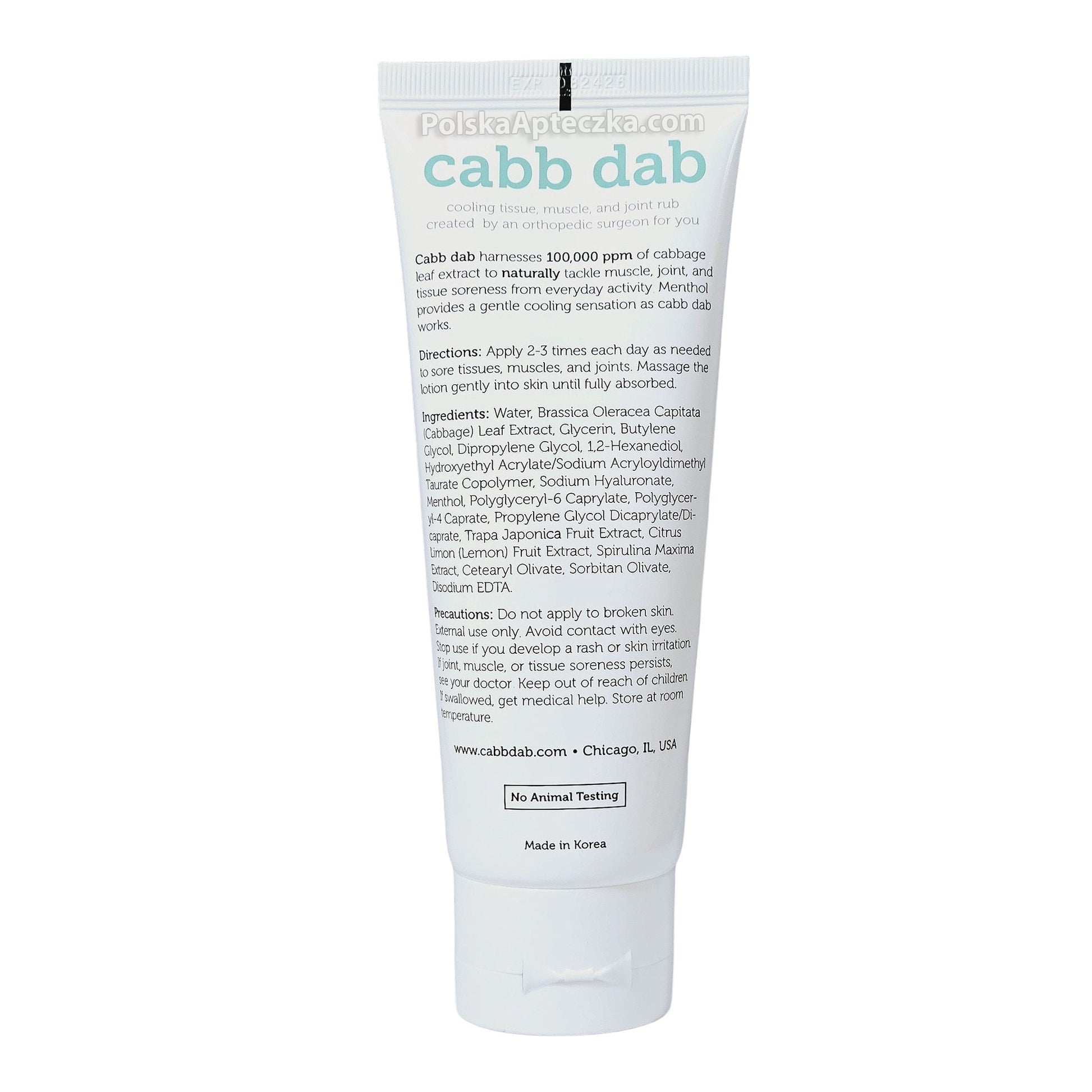 cabb dab cooling relief balm