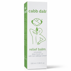 cabb dab cabbage relief balm tube with real cabbage extract