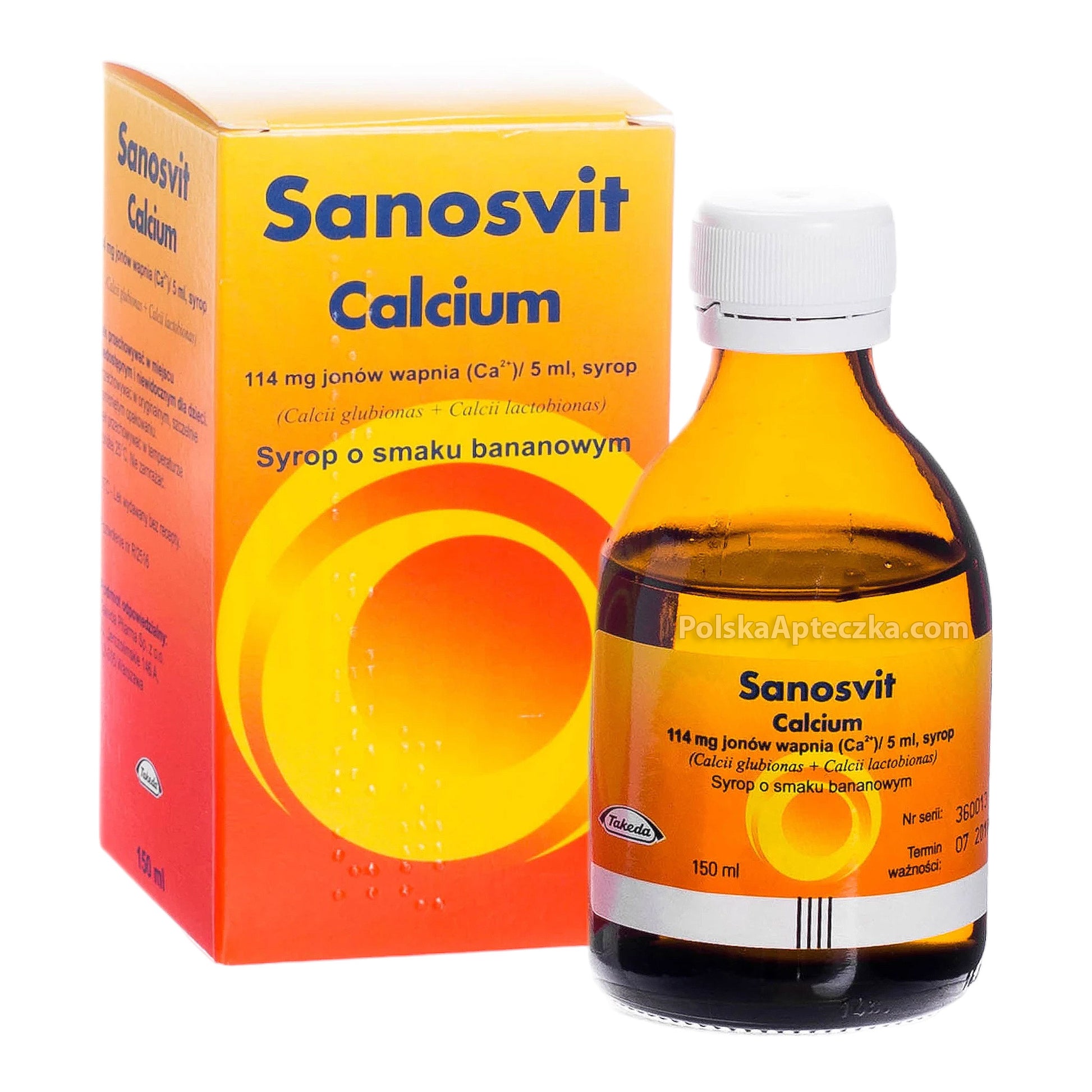 Calcium syrop  bananawy Sansovit