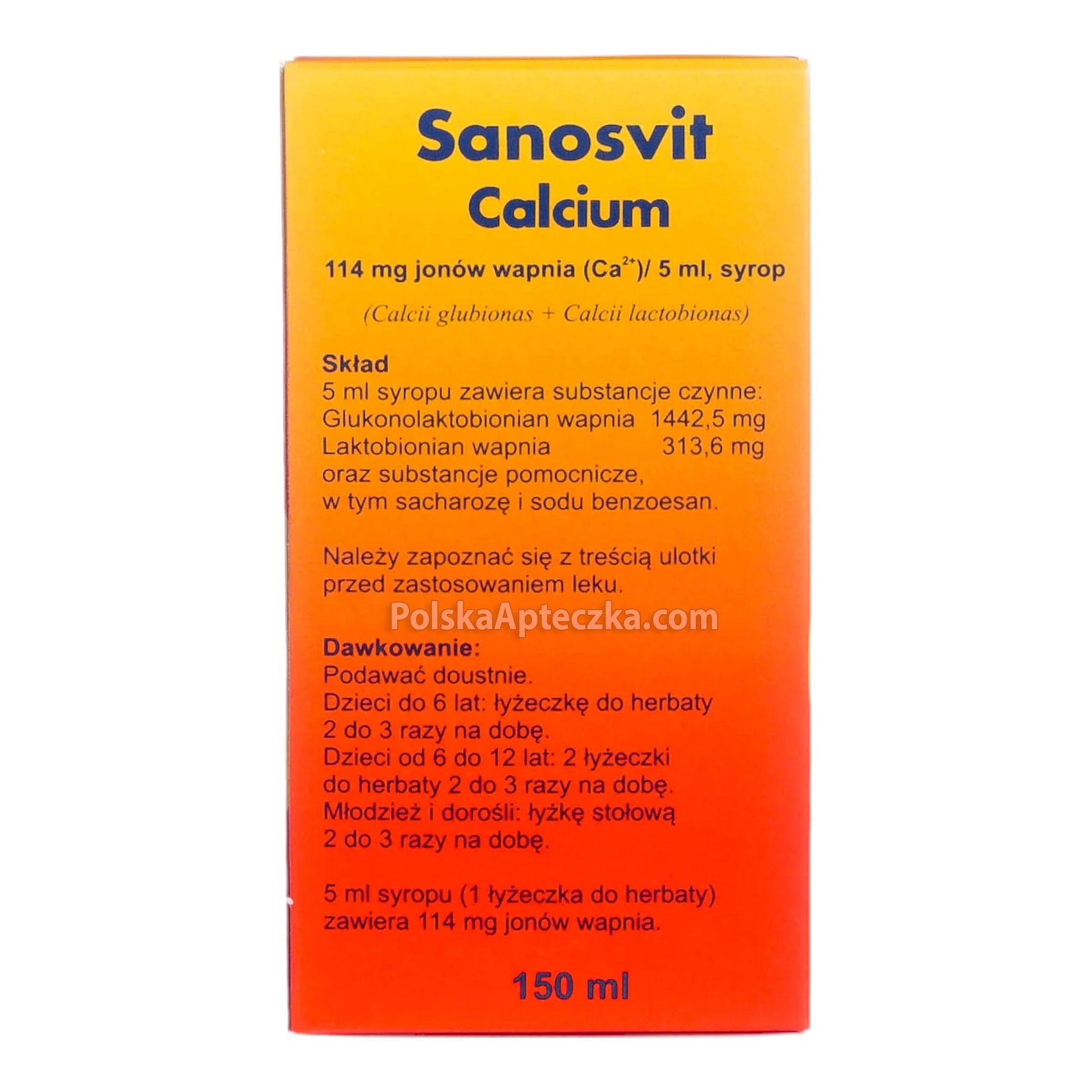 Calcium syrop  bananawy Sansovit