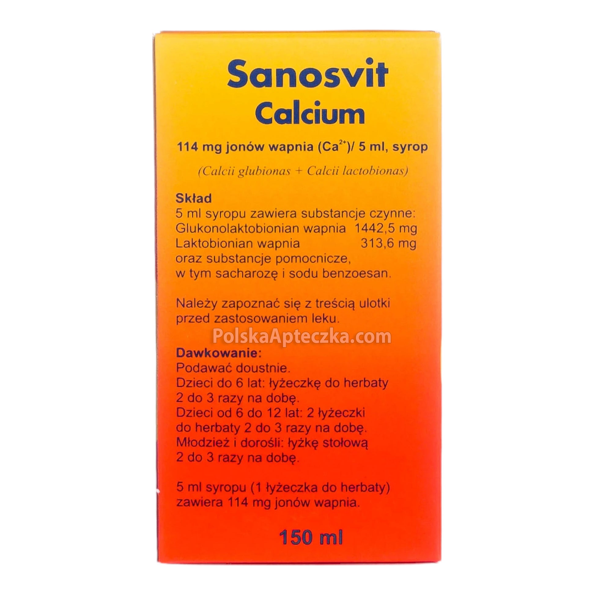 Calcium syrop  bananawy Sansovit