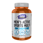 NOW Foods Men's Active Sports Multi - 180 Softgels / mężczyzn's Active Sports Multi - 180 kapsułek miękkich
