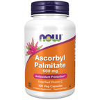 NOW Foods Ascorbyl Palmitate 500 mg - 100 Veg Capsules / Ascorbyl Palmitate 500 mg - 100 kapsułek roślinnych