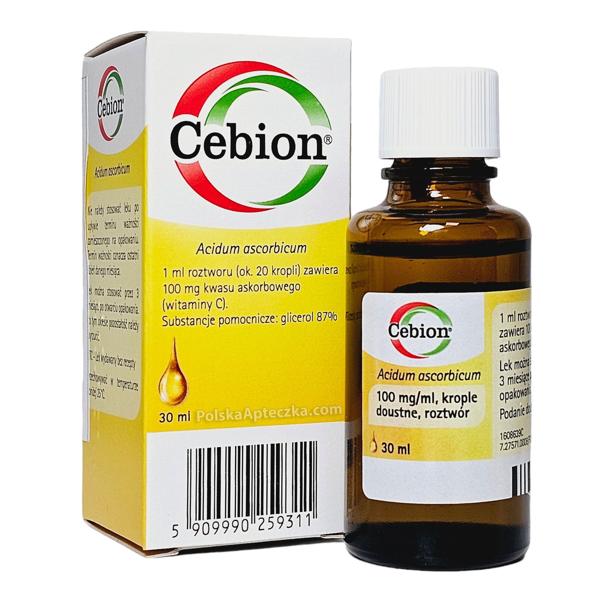 Cebion, witamina C krople doustne