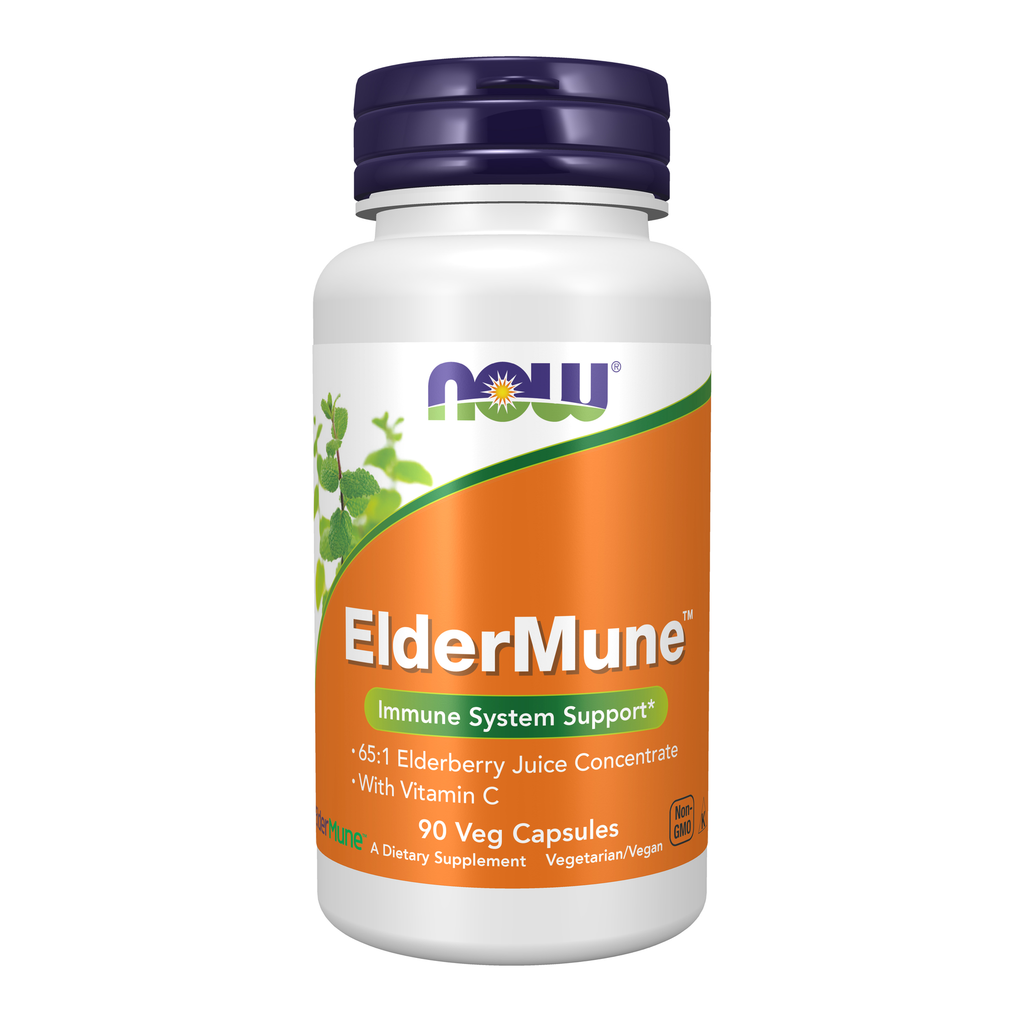 NOW Foods ElderMune™ - 90 Veg Capsules / ElderMune™ - 90 kapsułek roślinnych