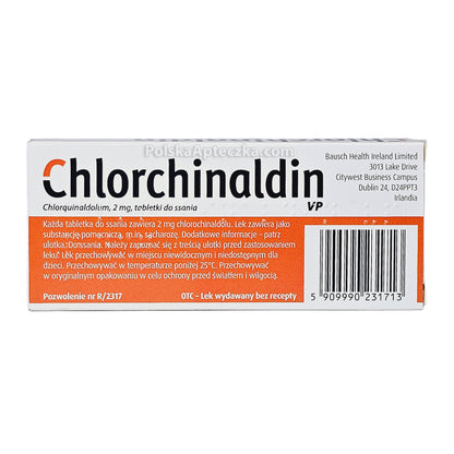 chlorchinaldin tabletki  do sania
