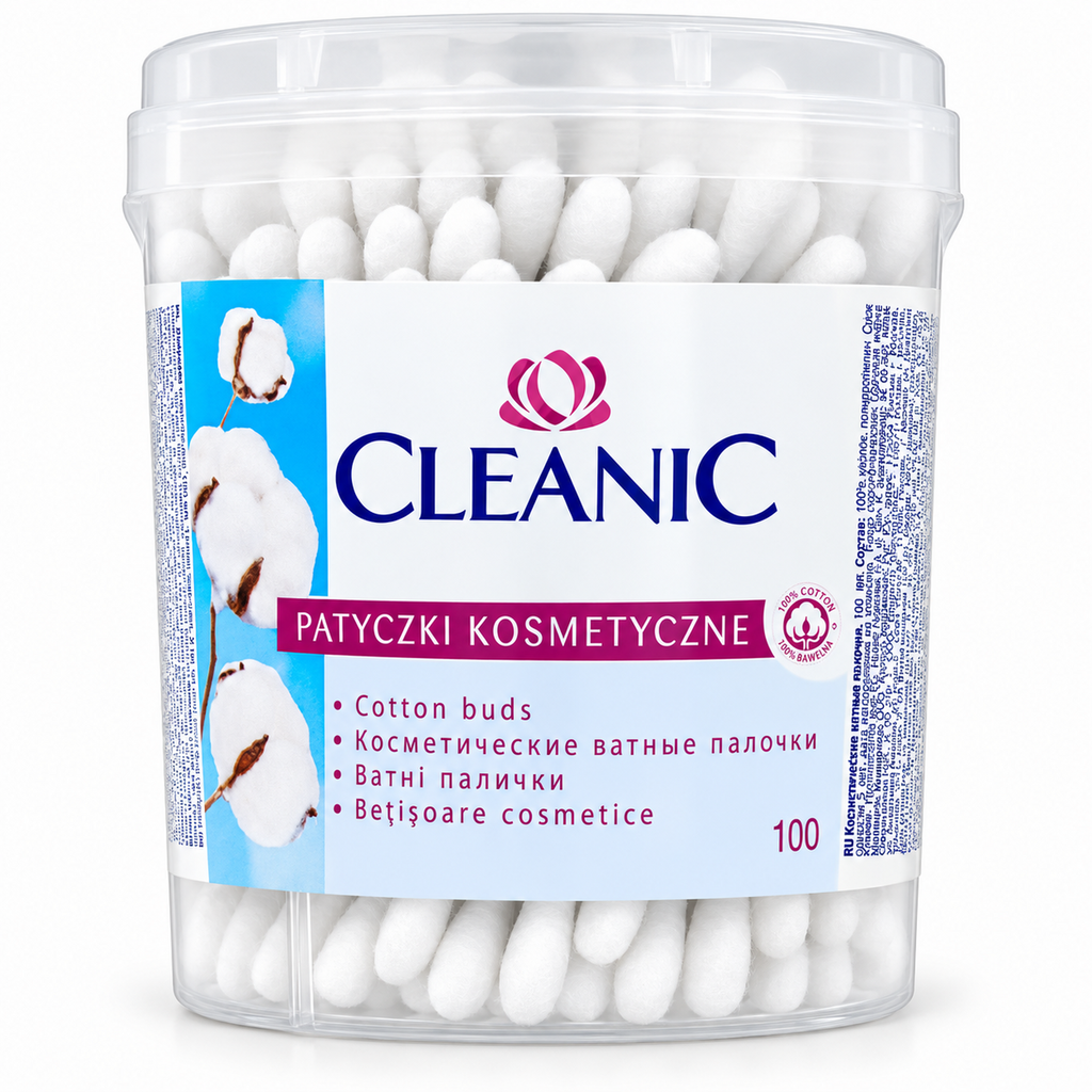 3002CL0013 hero 2000 — Cleanic Cotton Buds, 100 Count