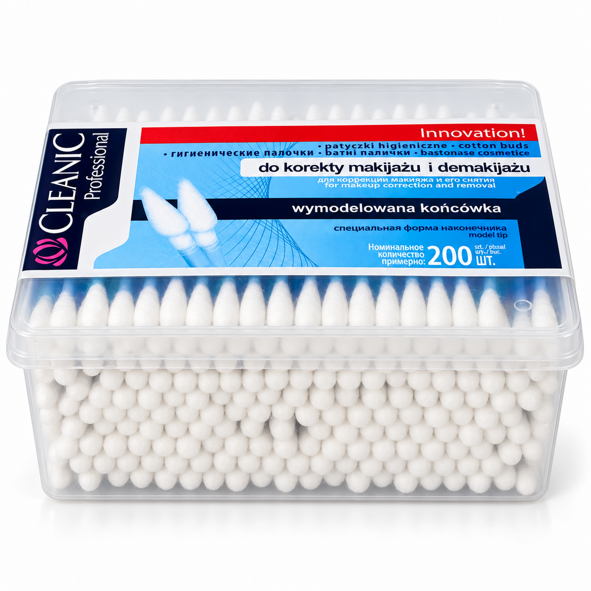 3002CL0037 hero 2000 — Cleanic Cotton Buds in Rectangular Box, 200 Count