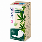 3002CL5305 hero 2000 — Cleanic Naturals Organic Cotton & Hemp Panty Liners, 20 Count