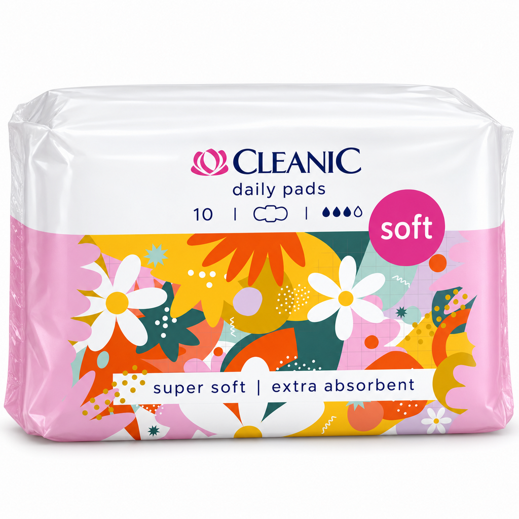 3002CL5572 hero 2000 — Cleanic Soft Day Pads, 10 Count