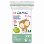 3002CL9755 hero 2000 — Cleanic Baby Eco Cotton Pads, 60 Count
