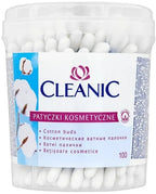 Cleanic Cotton Buds, 100 Count / Patyczki kosmetyczne, 100 szt.
