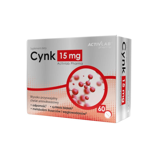 Zinc 15mg 60 tablets