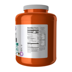 NOW Foods Whey Protein, Creamy Chocolate Powder - 6 lbs. – Right label / Etykieta producenta