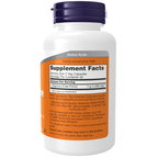 NOW Foods L-Arginine 500 mg - 100 Veg Capsules – Right label / Etykieta producenta