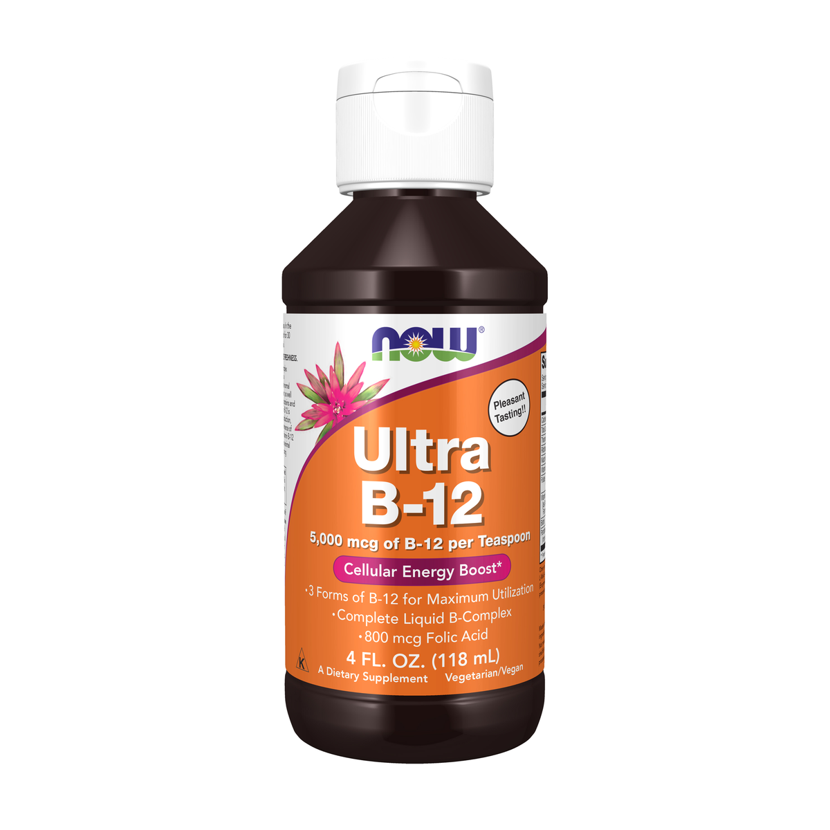NOW Foods Ultra B-12 Liquid - 4 oz. / Ultra B-12 płyn - 4 oz.