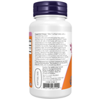 NOW Foods Ubiquinol, Extra Strength 200 mg - 60 Softgels – Left label / Etykieta producenta