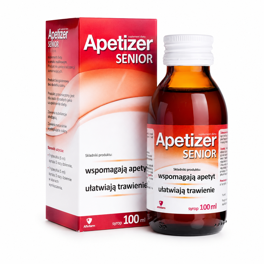 Apetizer Senior Syrup 100ml - Apteczka | Proton Nutrition
