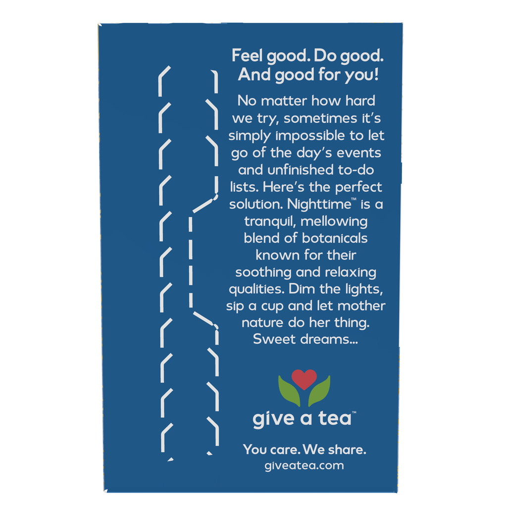 NOW Foods Nighttime™ Tea - 24 Tea Bags – Label details / Etykieta producenta