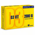 D3 Vit 2000 IU in Flaxseed Oil, 60 Softgels – Herbapol Wroclaw | D3 Vit 2000 IU w oleju lnianym, 60 kapsułek – Herbapol Wrocław
