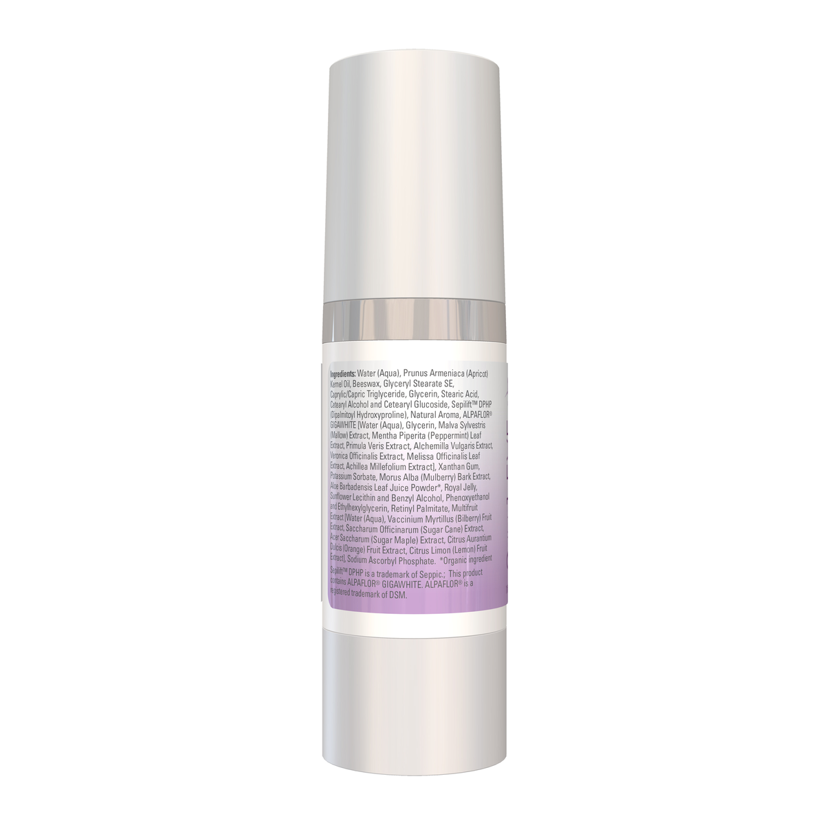NOW Foods 2 in 1 Eye Correcting Cream - 1 fl. oz. – Left label / Etykieta producenta