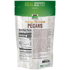 NOW Foods Honey-Roasted Pecans - 8 oz. – Label details / Etykieta producenta