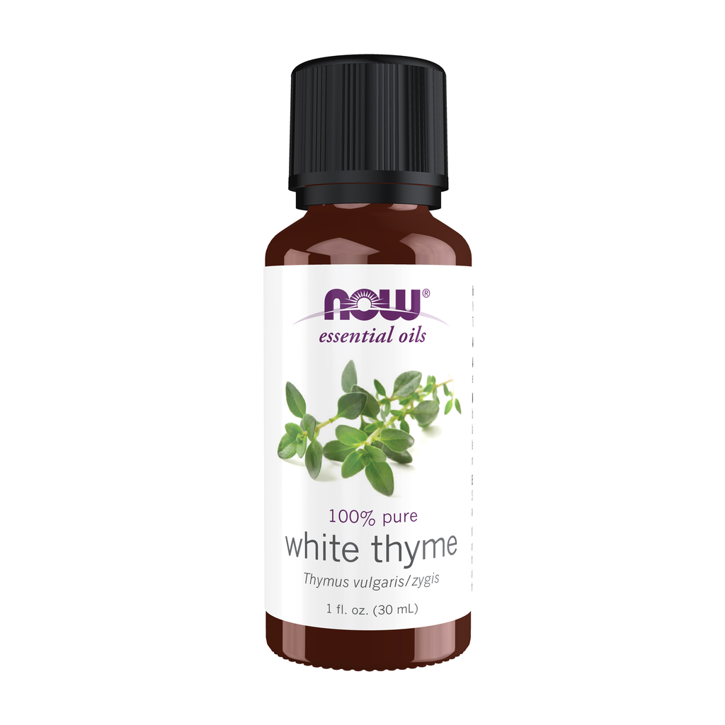 NOW Foods White Thyme Oil - 1 fl. oz. / tymianek biały olejek - 1 fl oz