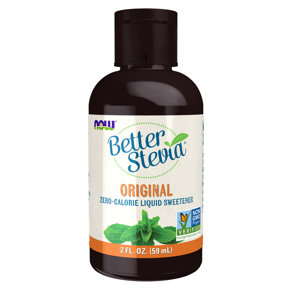 NOW Foods BetterStevia® Liquid, Original - 2 fl. oz. / BetterStevia® płyn, Original - 2 fl oz